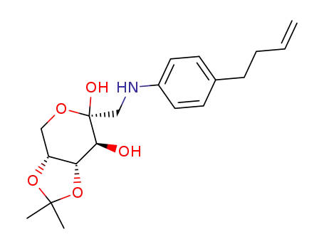 (3aR,6R,7S,7aS)-6-(((4-(but-3-en-1-yl)phenyl)amino)methyl)-2,2-dimethyltetrahydro-3aH-[1,3]dioxolo[4,5-c]pyran-6,7-diol