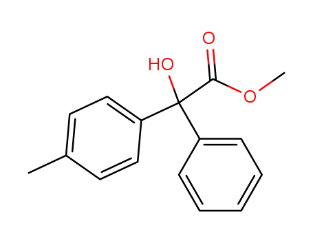 Molecular Structure of 78430-35-0 (methyl 4-methylbenzilate)