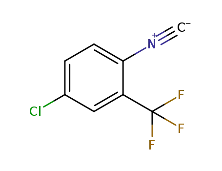 Molecular Structure of 2920-12-9 (2-ISOCYANO-5-CHLOROBENZOTRIFLUORIDE)
