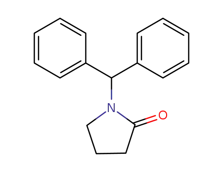 N<sup>(1)</sup>-benzhydryl-2-pyrrolidinone