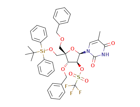 C<sub>42</sub>H<sub>45</sub>F<sub>3</sub>N<sub>2</sub>O<sub>9</sub>SSi