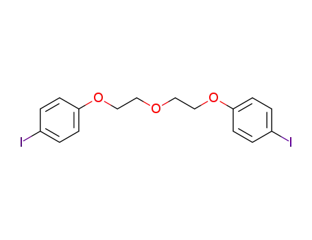 Molecular Structure of 140397-40-6 (diethyleneglycol{di(4-iodophenyl)})