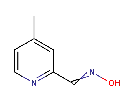 2-피리딘카르복스알데히드,4-메틸-,옥심(9CI)