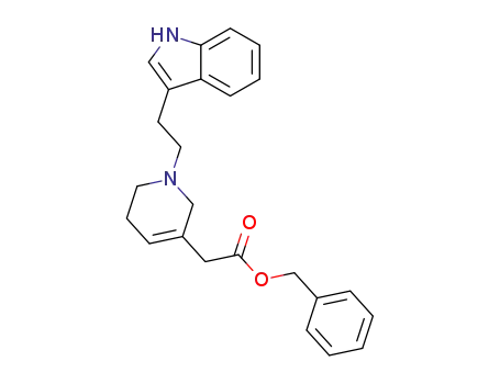 {1-[2-(1H-indol-3-yl)-ethyl]-1,2,5,6-tetrahydro-pyridin-3-yl}-acetic acid benzyl ester