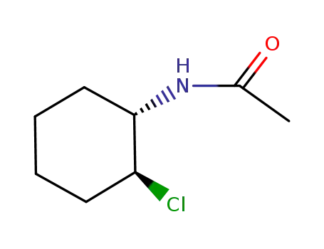 Molecular Structure of 24281-07-0 (TRANS-1-CHLORO-2-ACETAMIDO CYCLOHEXANE)