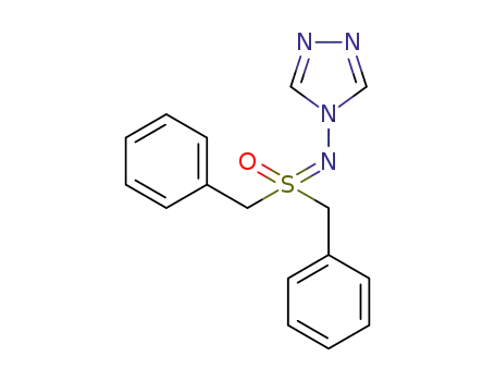 Molecular Structure of 1370551-55-5 (dibenzyl-N-(1,2,4-triazol-4-yl)sulfoximine)
