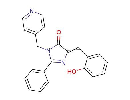 4-(2-hydroxybenzylidene)-2-phenyl-1-(pyridin-4-ylmethyl)-1H-imidazol-5(4H)-one