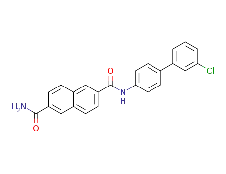 N<sup>(2)</sup>-(3'-chlorobiphenyl-4-yl)naphthalene-2,6-dicarboxamide