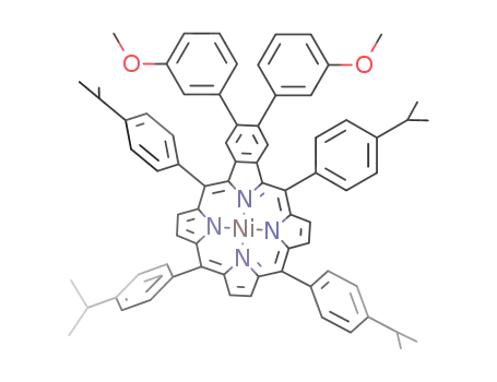 C<sub>74</sub>H<sub>66</sub>N<sub>4</sub>NiO<sub>2</sub>
