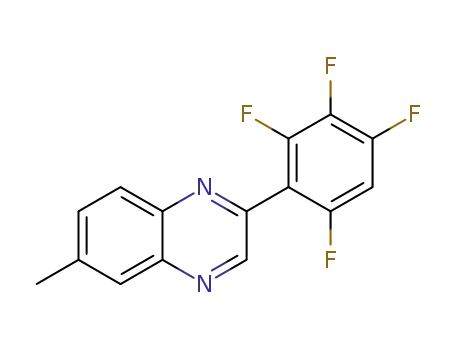 6-methyl-2-(2,3,4,6-tetrafluorophenyl)quinoxaline