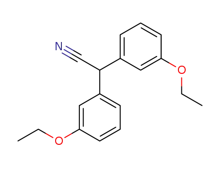 2,2-di(3-ethoxyphenyl)acetonitrile