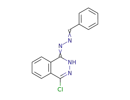 1-chloro-4-[(2Z)-2-(phenylmethylidene)hydrazino]phthalazine