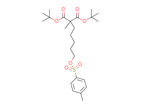 di-tert-butyl 2-Methyl-2-(5-(tosyloxy)pentyl)Malonate