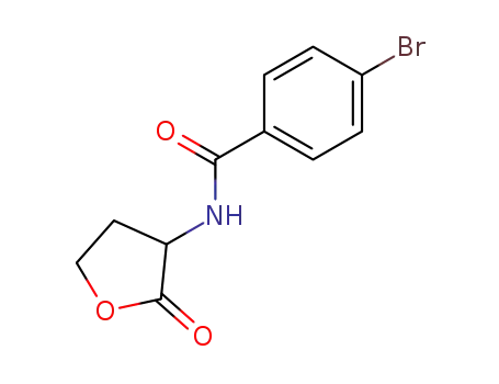 4-ブロモ-N-(2-オキソオキソラン-3-イル)ベンズアミド