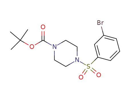 4-Boc-1-[(3-브로모벤젠)술포닐]피페라진