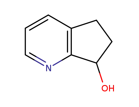 Molecular Structure of 41598-71-4 (5H-CYCLOPENTA[B]PYRIDIN-7-OL, 6,7-DIHYDRO-)