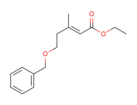 (E)-ethyl 5-(benzyloxy)-3-methylpent-2-enoate