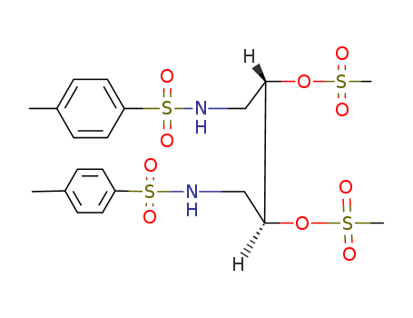 p-Toluenesulfonamide,N,N'-(2,3-dihydroxytetramethylene)bis-, dimethanesulfonate (ester), (S,S)-(+)-(8CI) cas  27511-35-9