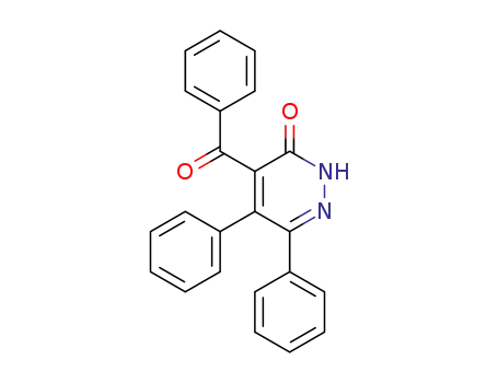 4-benzoyl-5,6-diphenylpyridazine-3(2H)-one