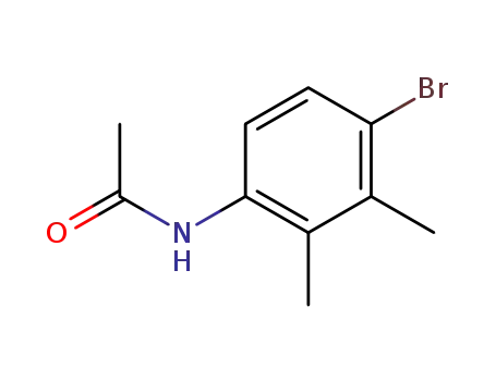 Molecular Structure of 22369-96-6 (4-BROMO-2,3-DIMETHYL ACETANILIDE)