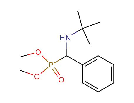 dimethyl 1-(t-butylamino)-1-phenylmethylphosphonate