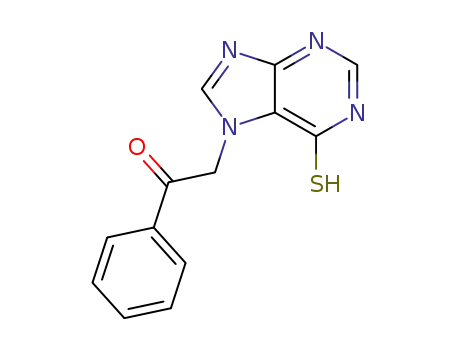 6-mercapto-7-phenacylpurine