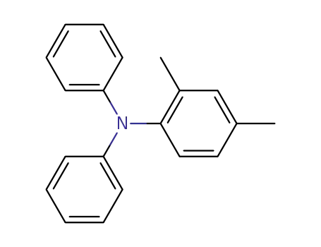 Molecular Structure of 1228-80-4 (2,4-Dimethyltriphenylamine)