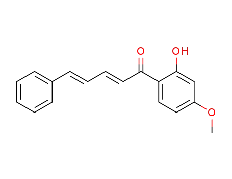 2'-hydroxy-4'-methoxy-ω-cinnamylidene acetophenone