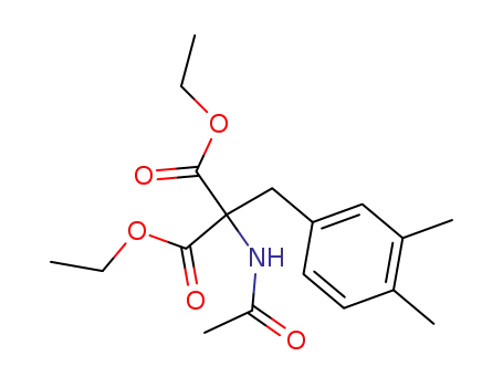 acetylamino-(3,4-dimethyl-benzyl)-malonic acid diethyl ester
