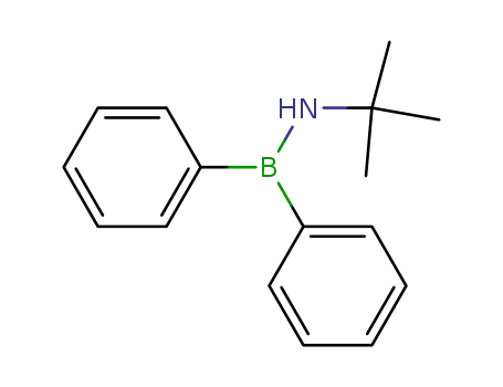 Molecular Structure of 17520-34-2 ((C<sub>6</sub>H<sub>5</sub>)2BNH-t-C<sub>4</sub>H<sub>9</sub>)