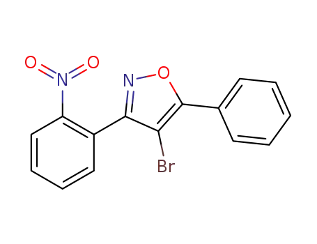 4-bromo-3-(2-nitrophenyl)-5-phenylisoxazole