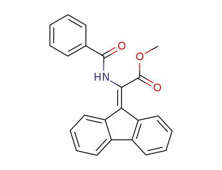methyl 2-benzamido-2-(9-fluorenylidene)acetate