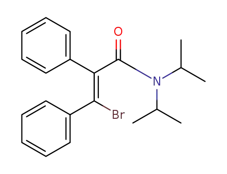 (Z)-3-bromo-N,N-diisopropyl-2,3-diphenylacrylamide