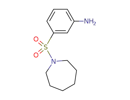 Molecular Structure of 91619-39-5 (3-(AZEPANE-1-SULFONYL)-PHENYLAMINE)
