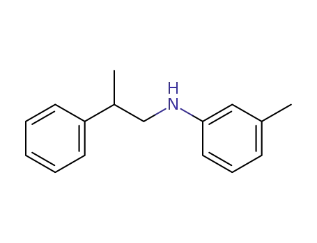 Molecular Structure of 1041517-59-2 (3-methyl-N-(2-phenylpropyl)aniline)