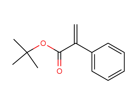 Molecular Structure of 133025-60-2 (tert-butyl 2-phenylacrylate)