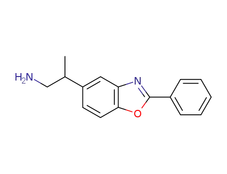 2-(2-phenyl-benzooxazol-5-yl)-propylamine