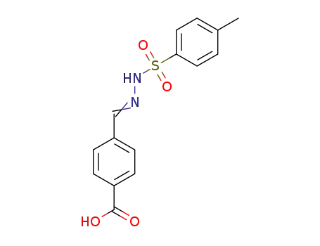 Benzoic acid, 4-[[[(4-methylphenyl)sulfonyl]hydrazono]methyl]-