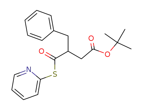 2-benzylbutanedioic acid 1-(2-thiopyridyl) 4-tert-butyl diester