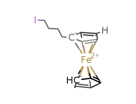 Molecular Structure of 162382-19-6 (4‐iodobutylferrocene)
