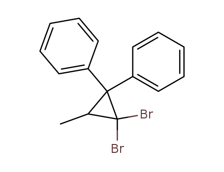 Molecular Structure of 30979-49-8 (Benzene, 1,1'-(2,2-dibromo-3-methylcyclopropylidene)bis-)