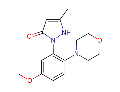 2-(5-methoxy-2-morpholinophenyl)-5-methyl-1H-pyrazol-3(2H)-one