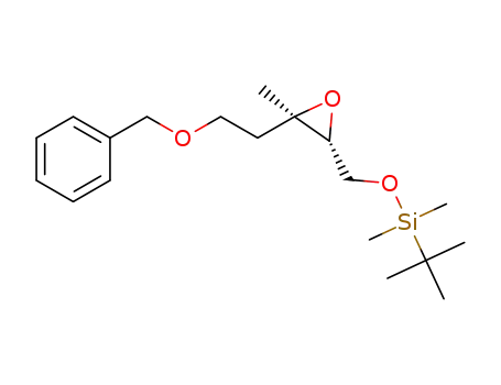 (((2R,3R)-3-(2-(benzyloxy)ethyl)-3-methyloxiran-2-yl)methoxy)(tert-butyl)dimethylsilane