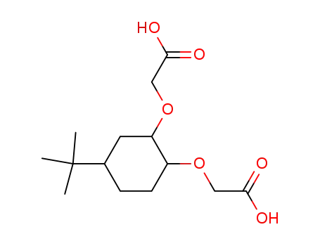 4-tert-Butyl-1,2-cyclohexandioxydiessigsaeure