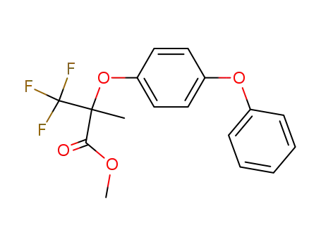 Propanoic acid, 3,3,3-trifluoro-2-methyl-2-(4-phenoxyphenoxy)-, methyl
ester