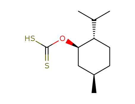 Molecular Structure of 737699-35-3 (dithiocarbonic acid <i>O</i>-((1<i>R</i>)-menthyl ester))