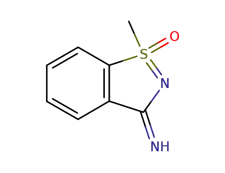 1-methyl-1-oxo-1λ<sup>6</sup>-benzo[<i>d</i>]isothiazol-3-ylideneamine