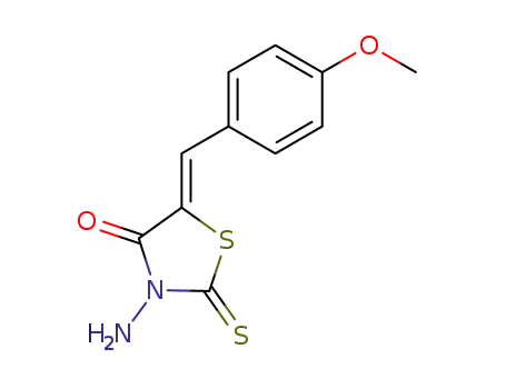 (Z)-3-amino-5-(4-methoxybenzylidene)-2-thioxothiazolidin-4-one