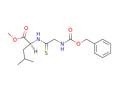 methyl (2-(((benzyloxy)carbonyl)amino)ethanethioyl)-L-leucinate
