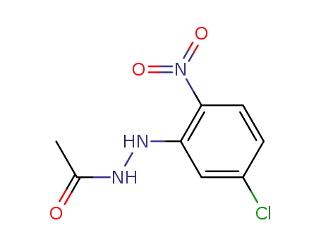 acetic acid-[<i>N</i>'-(5-chloro-2-nitro-phenyl)-hydrazide]